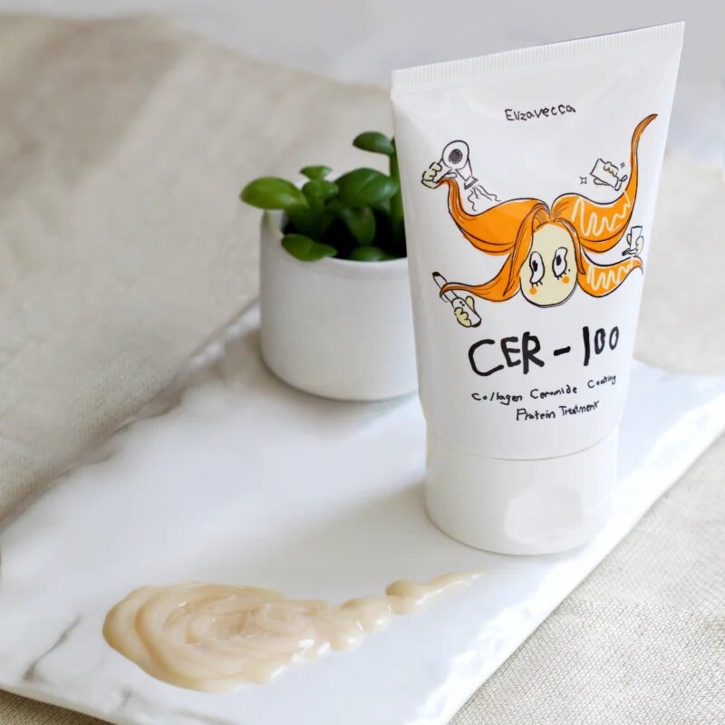 Elizavecca Cer-100 Collagen Ceramide Coating Protein Treatment колагенова маска за блясък и мекота на косата 100 мл.