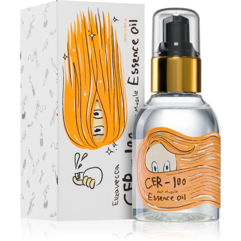 Elizavecca Cer-100 Hair Muscle Essence Oil хидратиращо регенериращо олио за увредена коса 100 мл.
