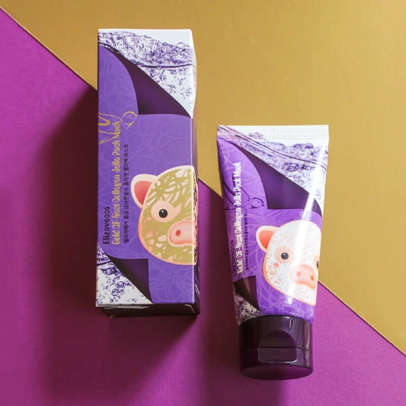 Elizavecca Gold CF-Nest Collagen Gella Pack колагенова маска против стареене и за стягане на кожата 80 мл.