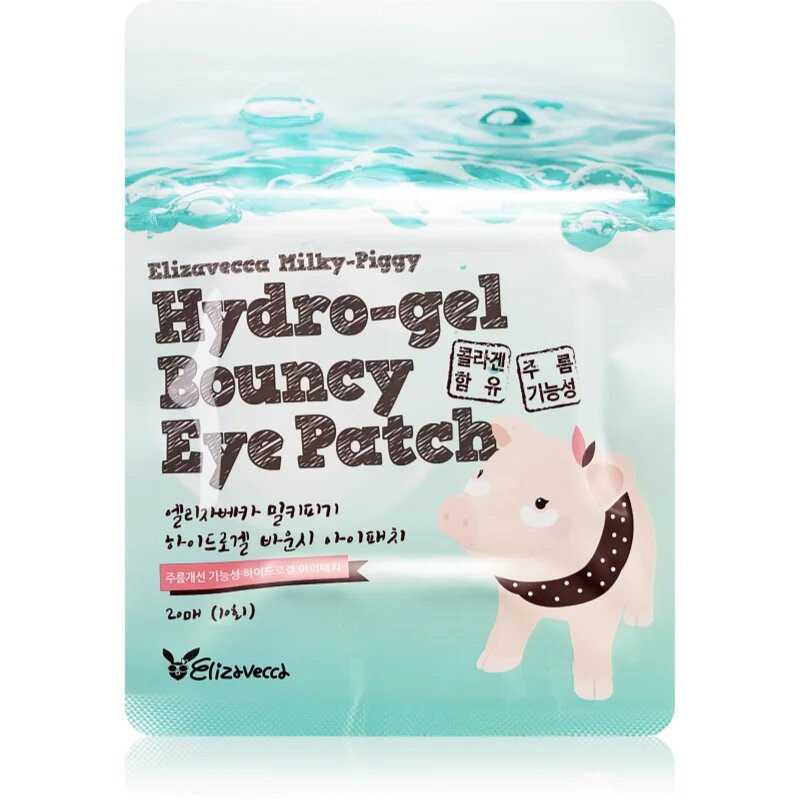 Elizavecca Milky Piggy Hydro-gel Bouncy Eye Patch регенерираща и хидратираща маска за околоочната област 20 бр.