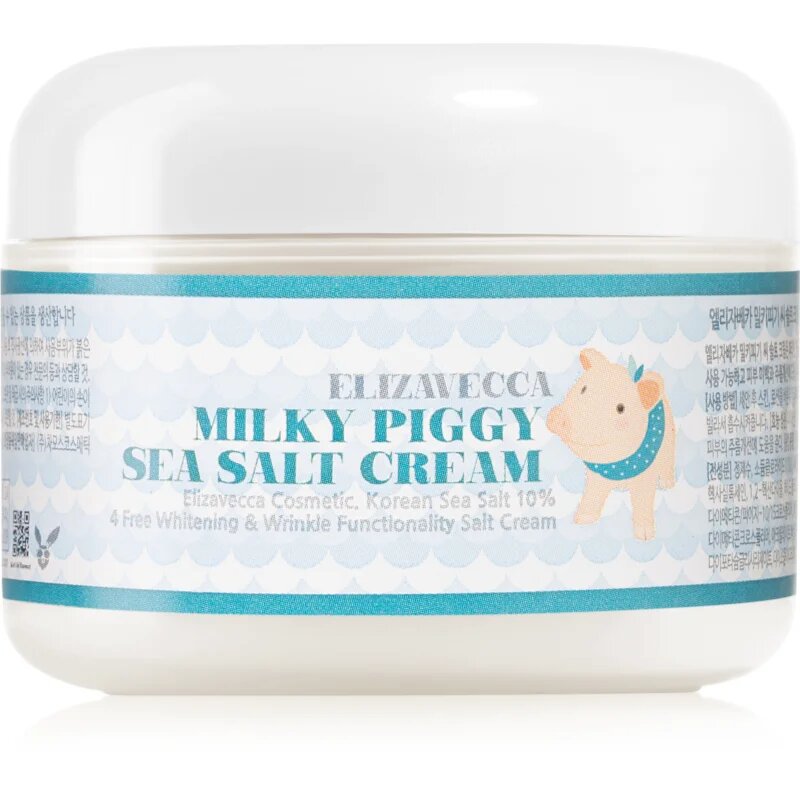 Elizavecca Milky Piggy Sea Salt Cream защитен хидратиращ крем с ревитализиращ ефект 100 мл.