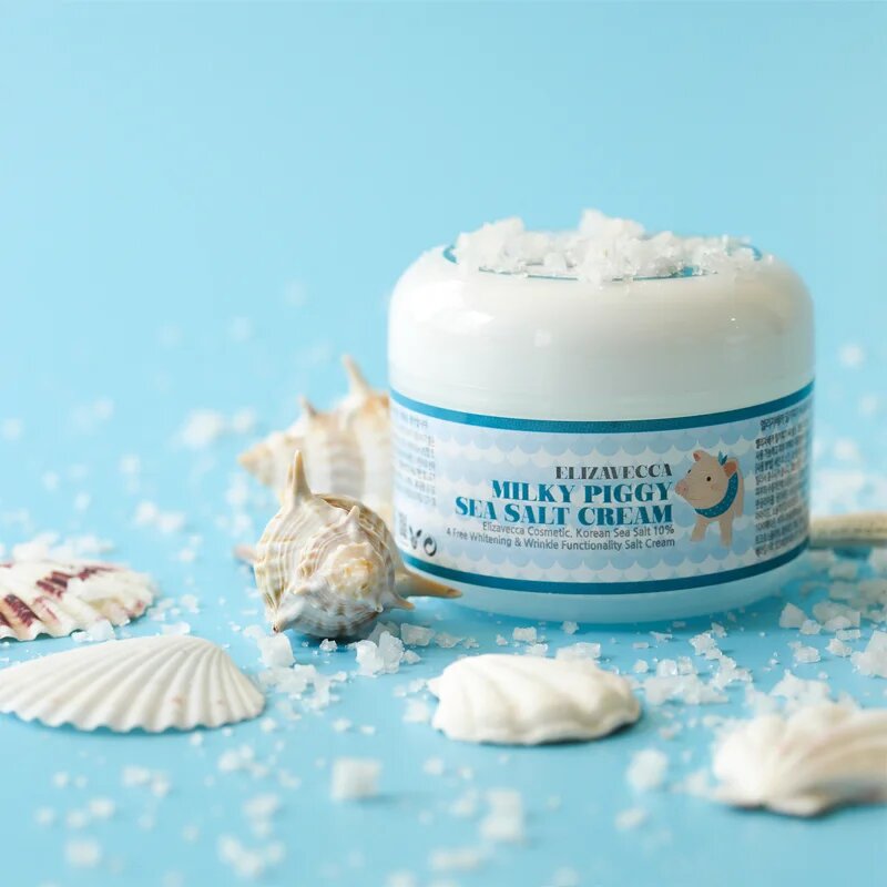 Elizavecca Milky Piggy Sea Salt Cream защитен хидратиращ крем с ревитализиращ ефект 100 мл.