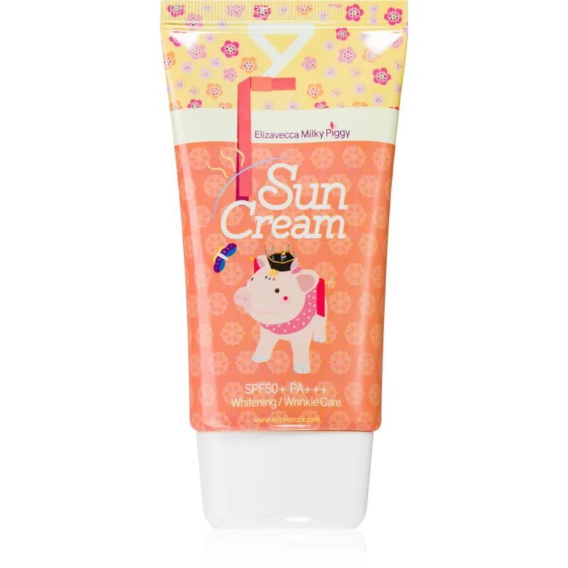 Elizavecca Milky Piggy Sun Cream озаряващ слънцезащитен крем SPF 50+ 50 мл.