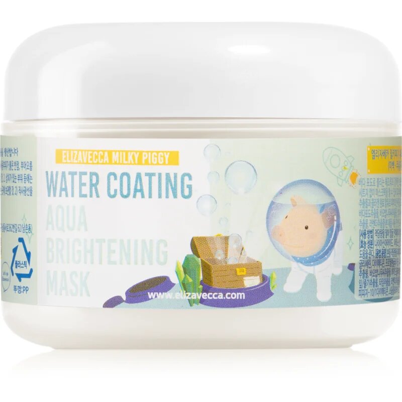 Elizavecca Milky Piggy Water Coating Aqua Brightening Mask колагенова маска за освежаване и хидратация 100 гр.