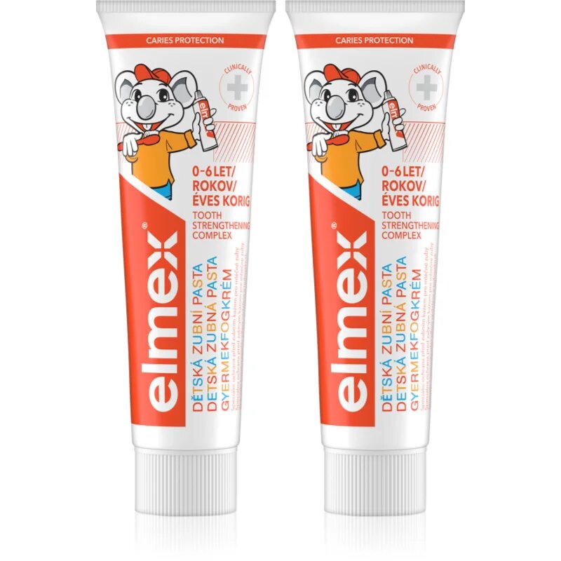 Elmex Caries Protection Kids паста за зъби за деца 2 x 50 мл.