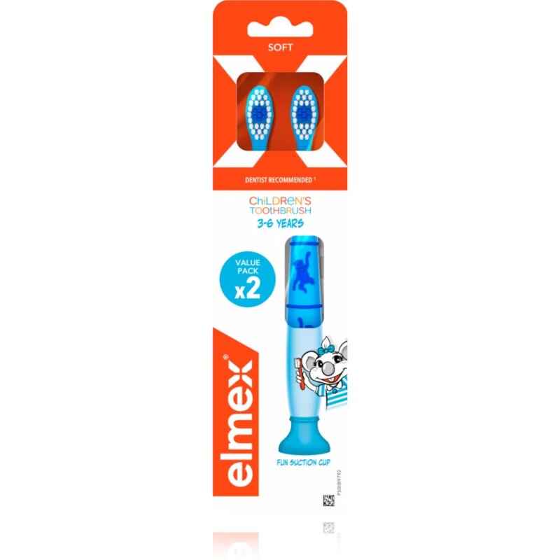 Elmex Children's Toothbrush четка за зъби за деца софт 3-6 years 2 бр.