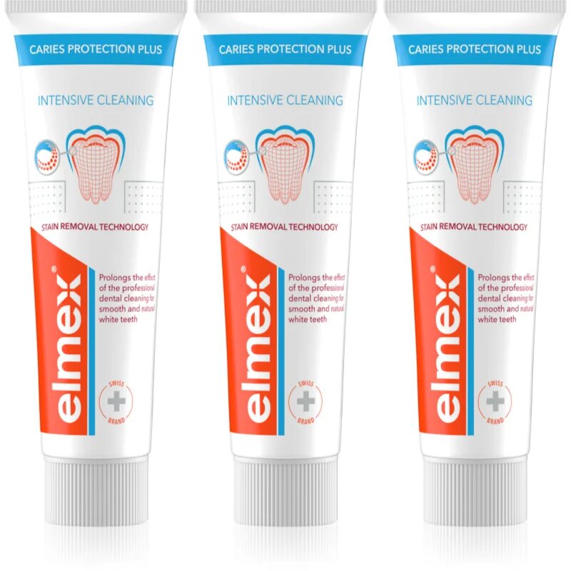 Elmex Intensive Cleaning TRIO комплект за зъби