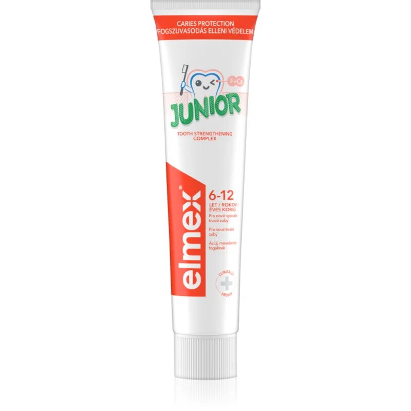 Elmex Junior 6-12 Years паста за зъби за деца 75 мл.