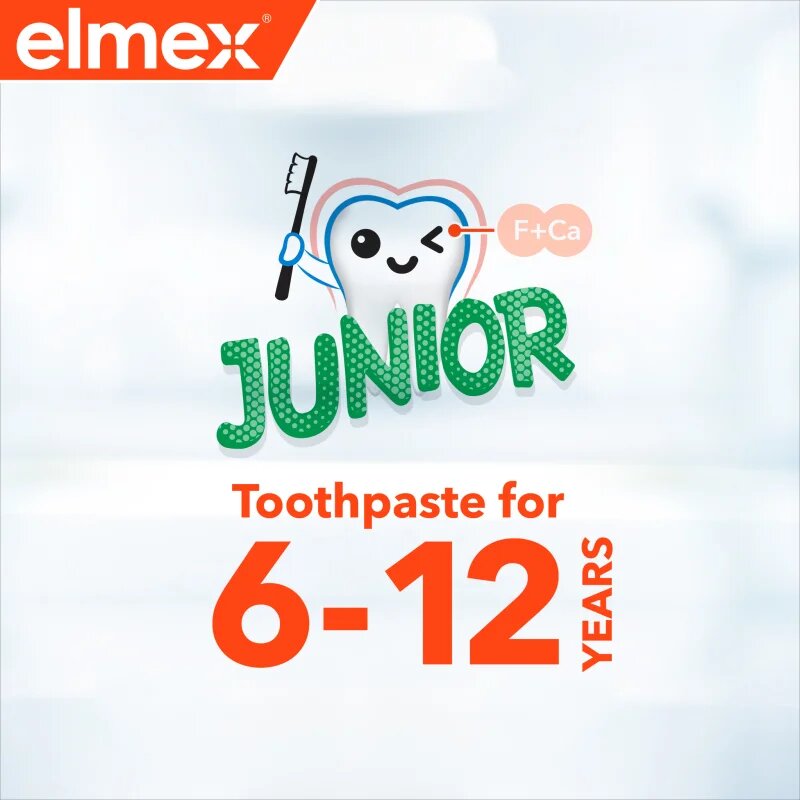 Elmex Junior 6-12 Years паста за зъби за деца 75 мл.