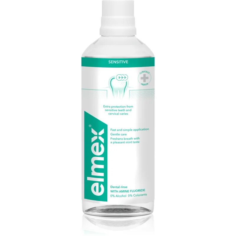 Elmex Sensitive Plus вода за уста за чувствителни зъби 400 мл.