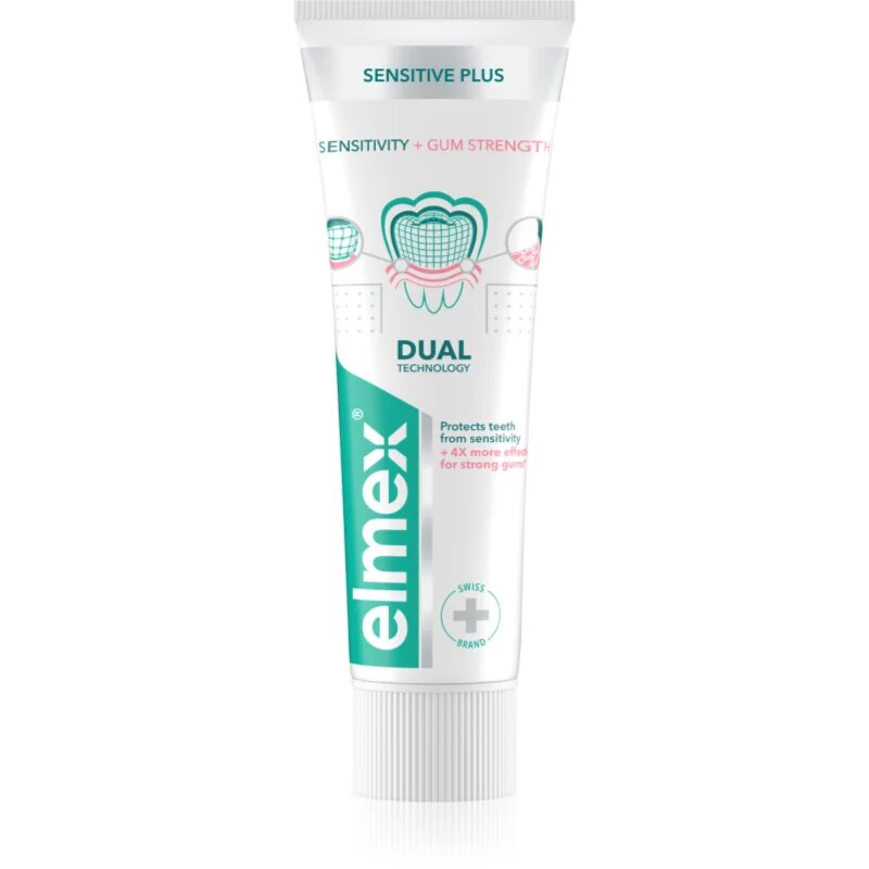 Elmex Sensitive Sensitivity + Gum Strength паста за зъби за чувствителни зъби 75 мл.