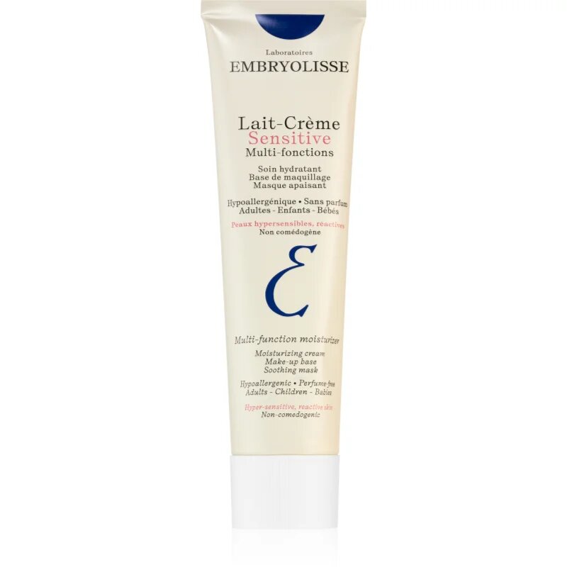 Embryolisse Lait-Crème Sensitive Хидратиращ и подхранващ крем за чувствителна кожа на лицето 100 мл.