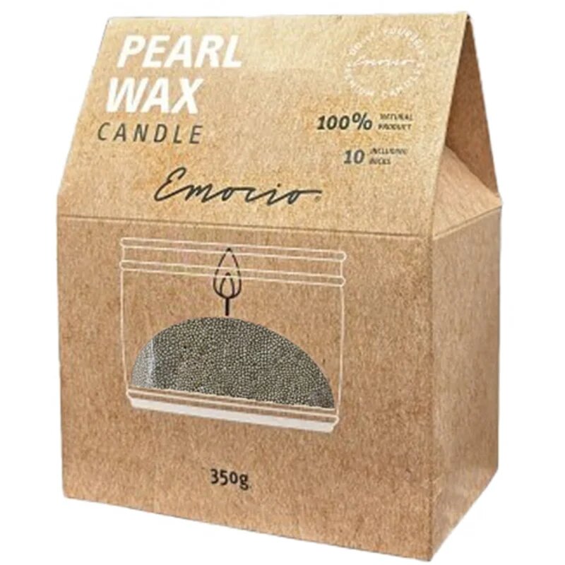 Emocio Pearl Wax Green свещ 350 гр.