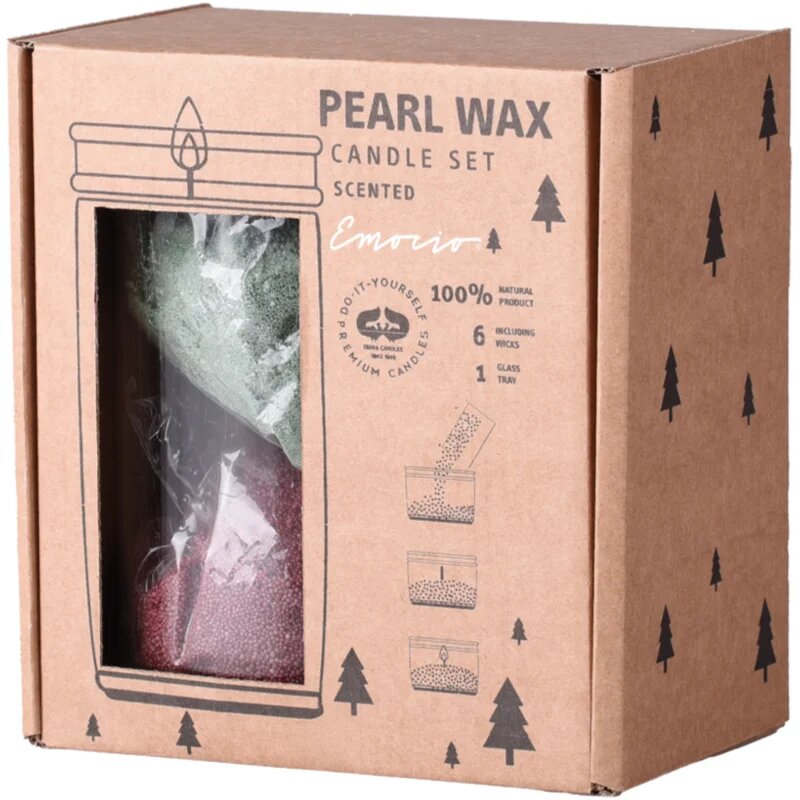 Emocio Pearl Wax Set подаръчен комплект 500 гр.