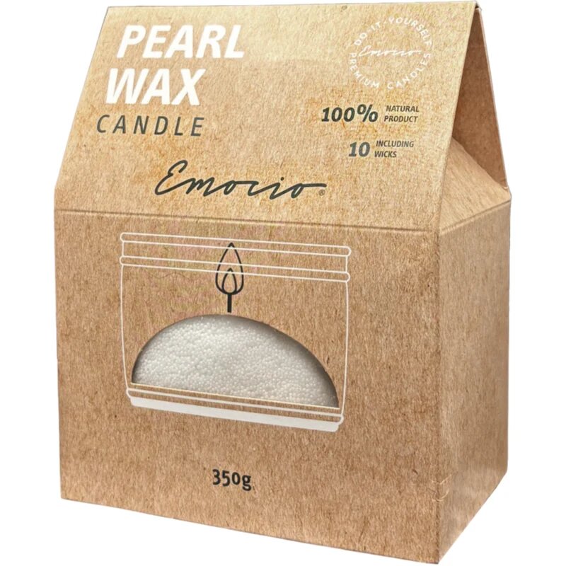 Emocio Pearl Wax White свещ 350 гр.