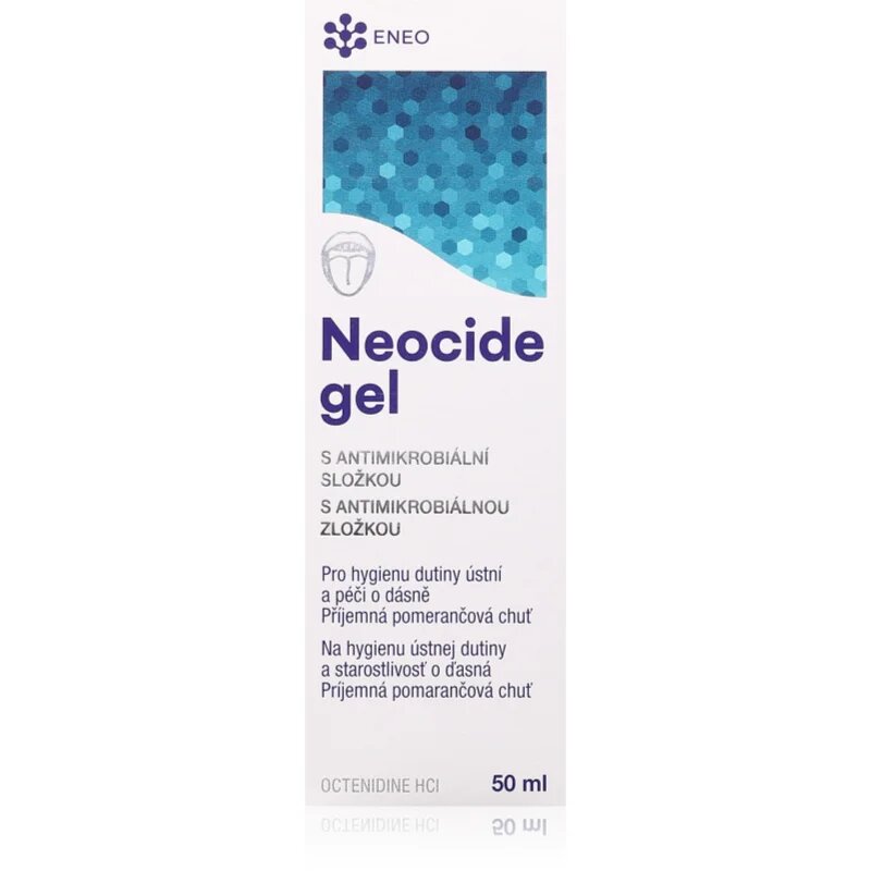 ENEO Neocide Gel 01 % гел за уста с антимикробна съставка вкус Orange 50 мл.