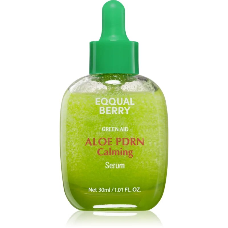 EQQUALBERRY Aloe PDRN Calming Serum хидратиращ серум за лице с успокояващ ефект 30 мл.