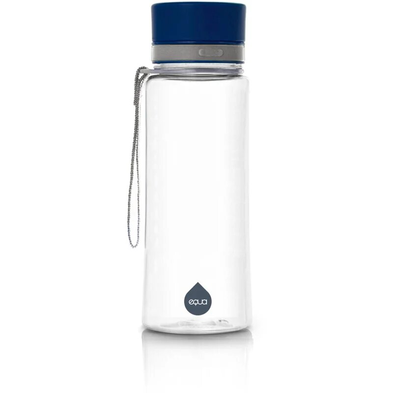 EQUA Plain бутилка за вода боя Blue 1 бр.