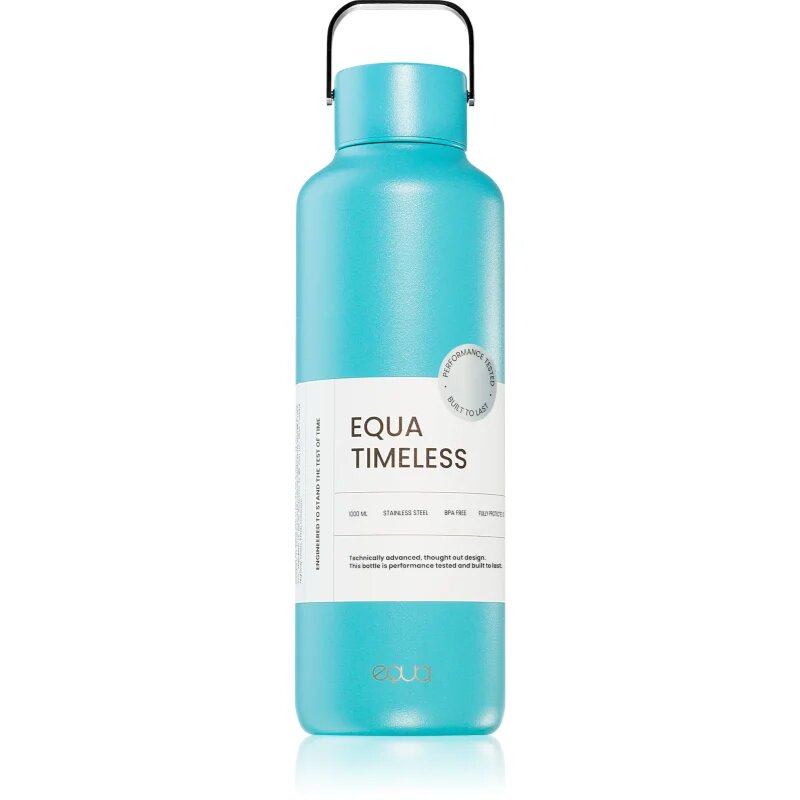 EQUA Timeless неръждаема бутилка за вода боя Wave 1 бр.