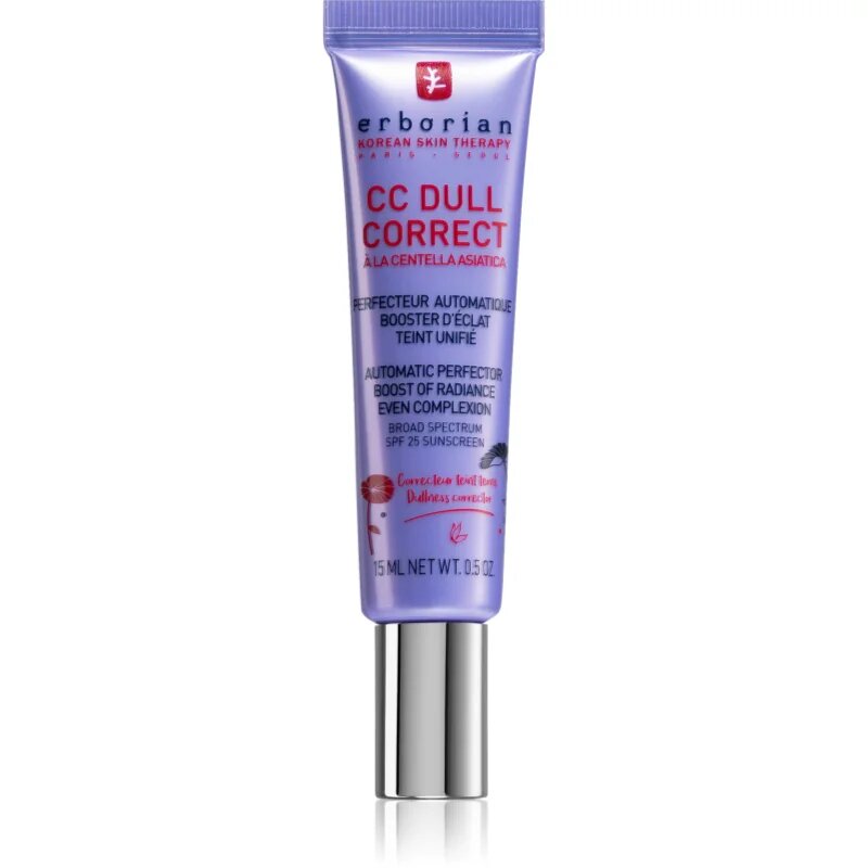 Erborian CC Dull Correct озаряващ СС крем SPF 25 15 мл.