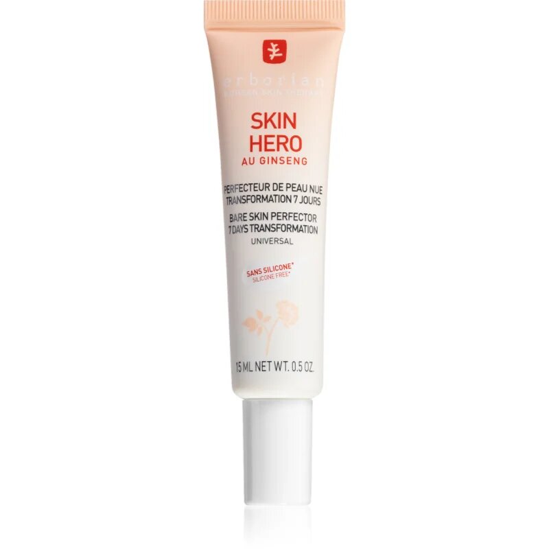 Erborian Skin Hero Bare Skin Perfector ревитализираща емулсия за лице 15 мл.