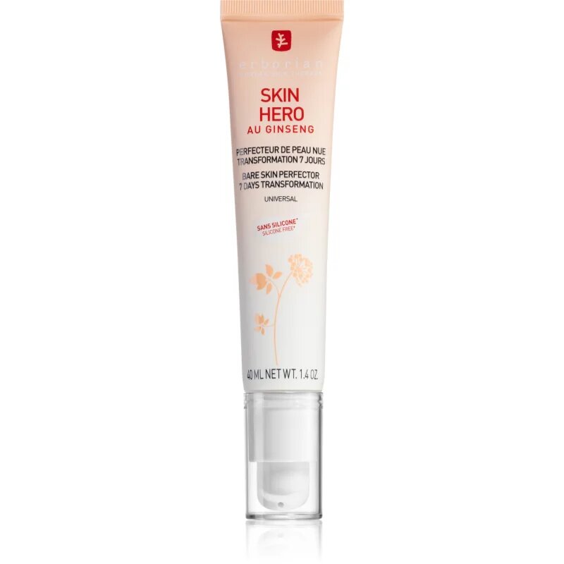 Erborian Skin Hero Bare Skin Perfector ревитализираща емулсия за лице 40 мл.