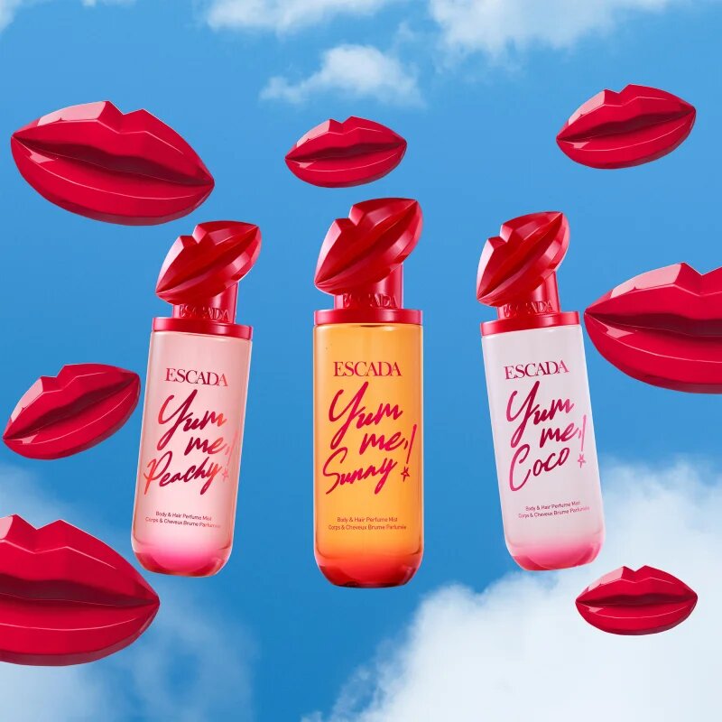 Escada Yum Me! Peachy Body & Hair Mist парфюмна мъгла за тяло и коса за жени 100 мл.