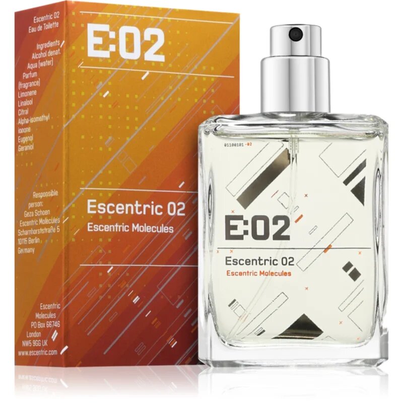 Escentric Molecules Escentric 02 тоалетна вода унисекс 30 мл.