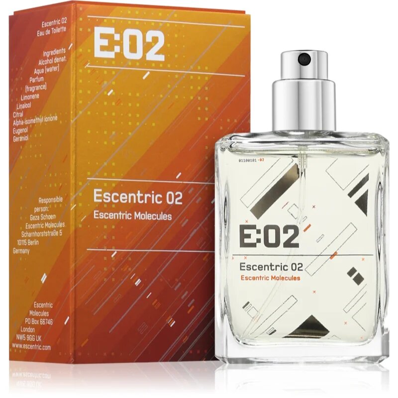 Escentric Molecules Escentric 02 тоалетна вода унисекс + Case 30 мл.