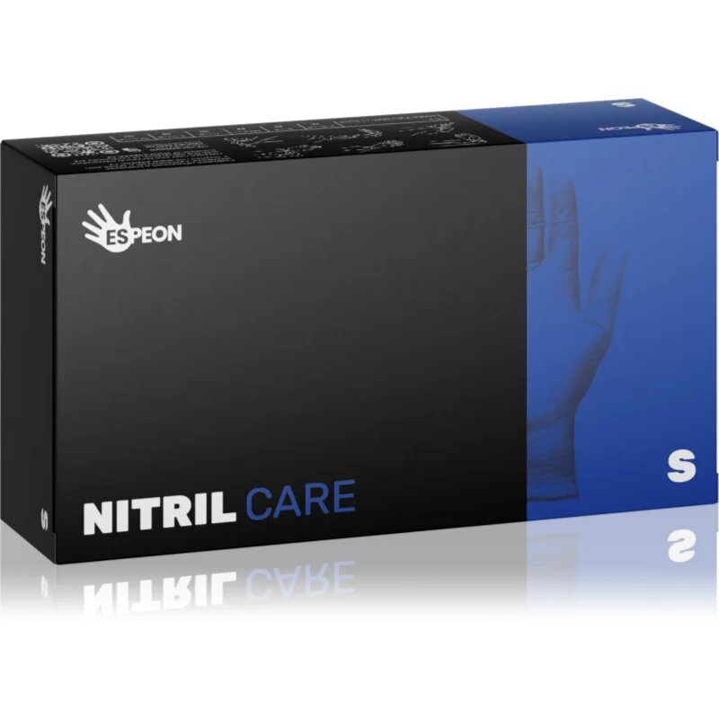 Espeon Nitril Care Gloves латексови ръкавици без пудра S 100 бр.
