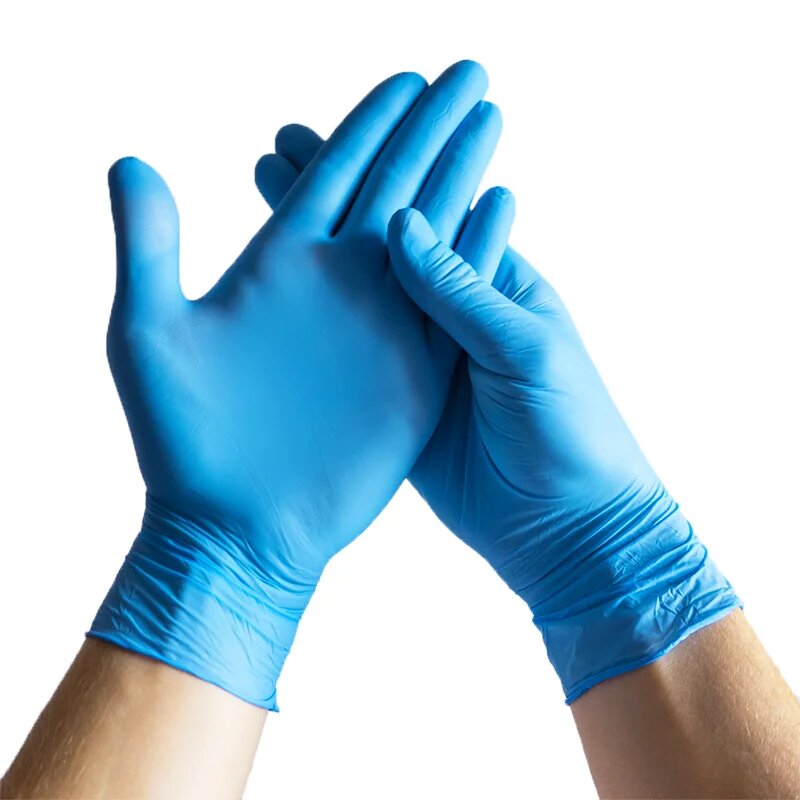 Espeon Nitril Ideal3 Examination Gloves Blue нитрилни ръкавици без пудра за предпазване и изследвания размер XL 100 бр.