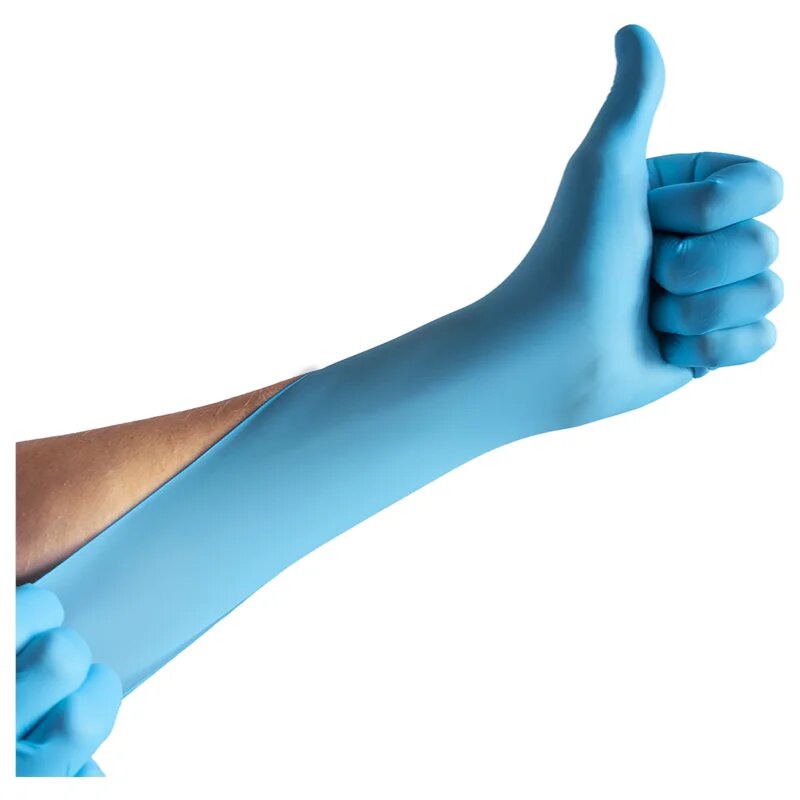 Espeon Nitril Ideal3 Examination Gloves Blue нитрилни ръкавици без пудра за предпазване и изследвания размер XL 100 бр.