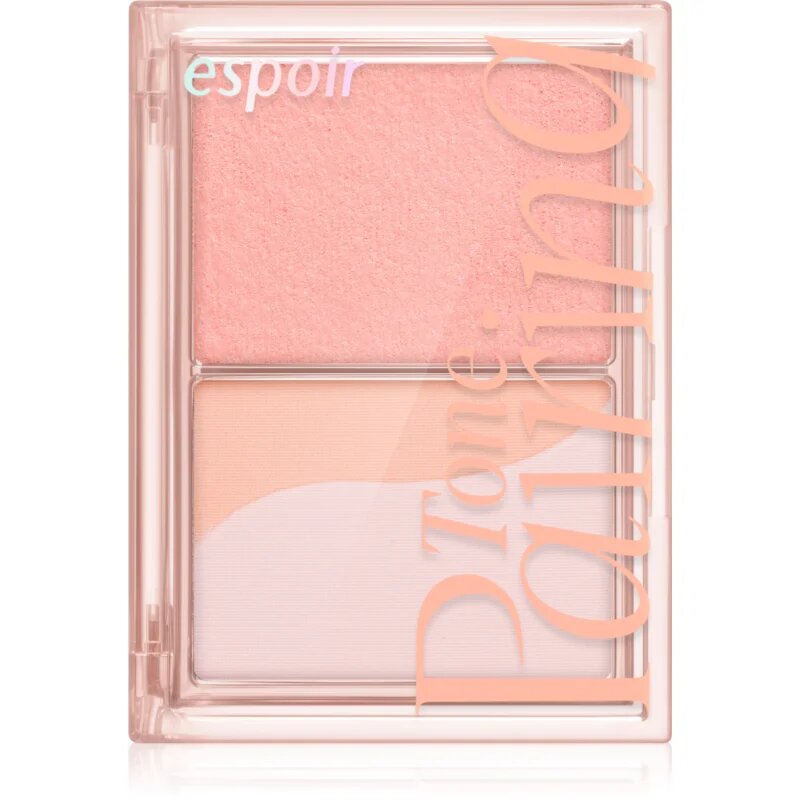 espoir Tone Pairing Cheek трио руж за перфектен външен вид цвят Peach Fizz 9 гр.