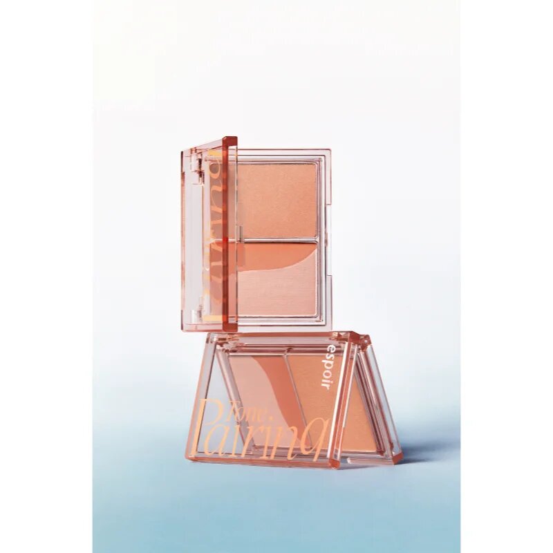 espoir Tone Pairing Cheek трио руж за перфектен външен вид цвят Peach Fizz 9 гр.