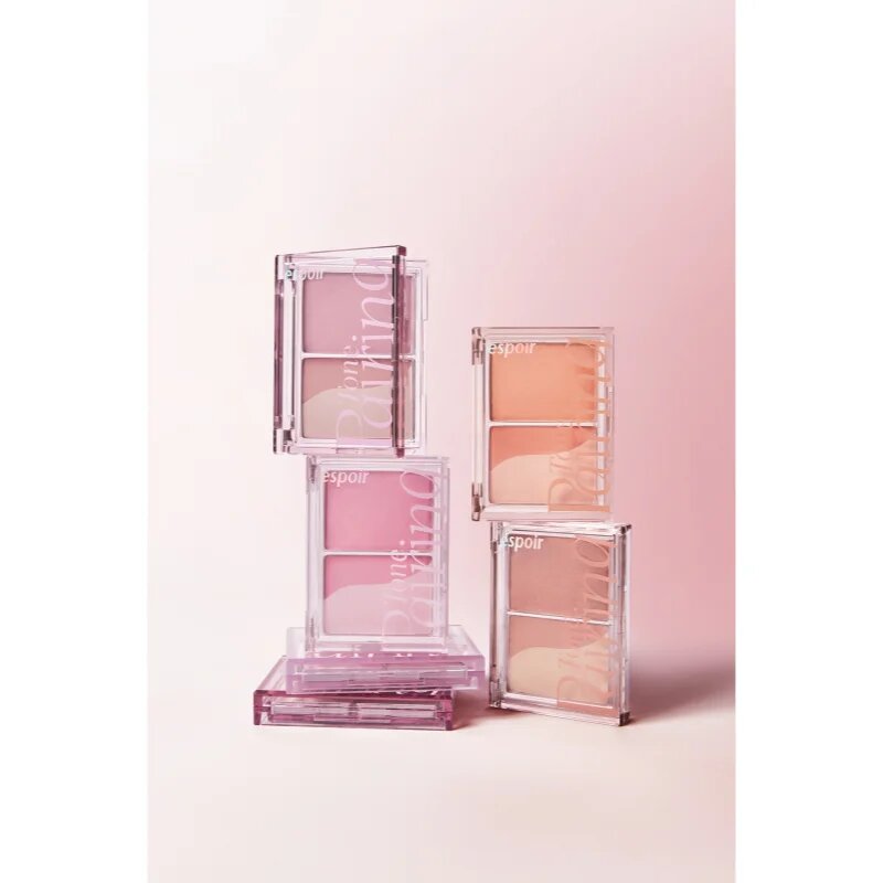 espoir Tone Pairing Cheek трио руж за перфектен външен вид цвят Pink Icing 9 гр.
