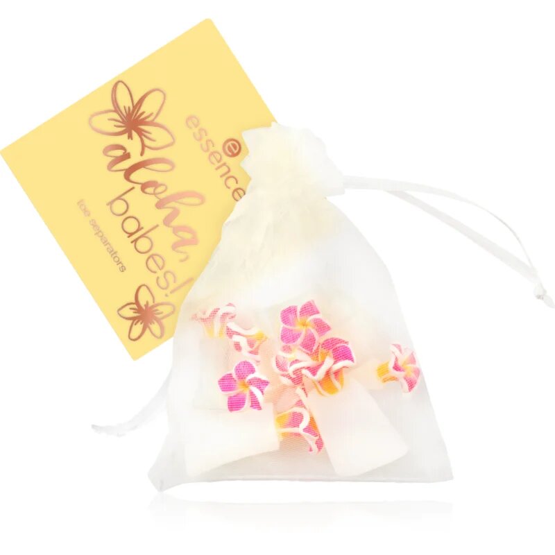 Essence aloha babes! сепаратори за пръсти от пяна 01 Beach Walk? Let's Talk! 8 бр.
