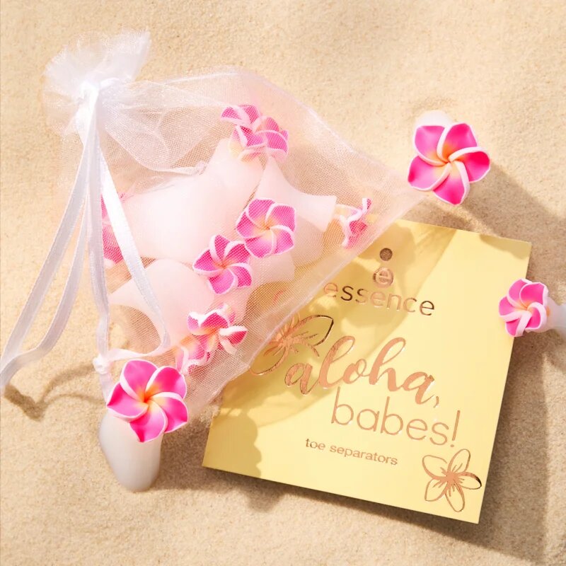 Essence aloha babes! сепаратори за пръсти от пяна 01 Beach Walk? Let's Talk! 8 бр.