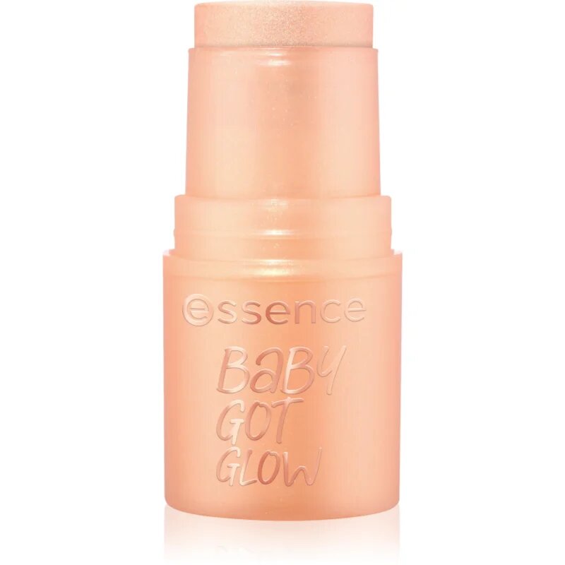 Essence BABY GOT GLOW озаряващ стик за сияен блясък цвят 10 Golden Aura 5.5 гр.