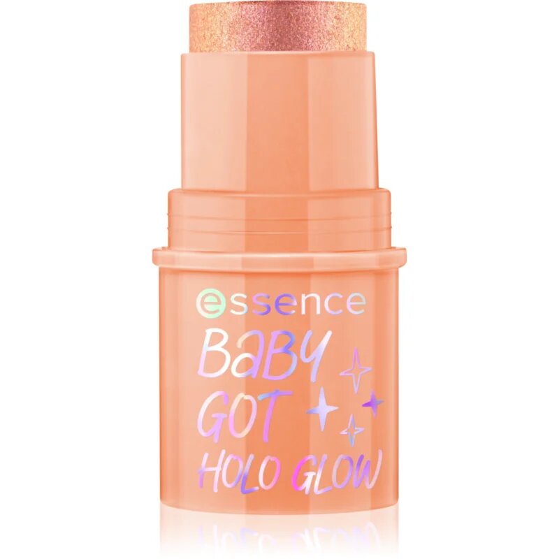 Essence BABY GOT HOLO GLOW озаряващ стик цвят 10 Holy Apricotly 5 гр.
