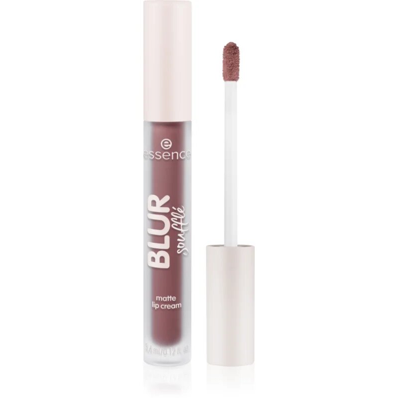 Essence Blur Soufflé матиращо течно червило цвят 01 Deep Scroll 3.6 мл.