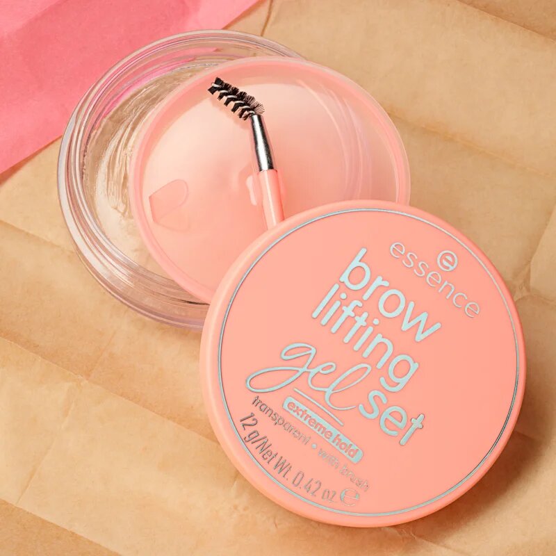 Essence Brow Lifting Gel Set фиксиращ гел за вежди с четка 12 гр.