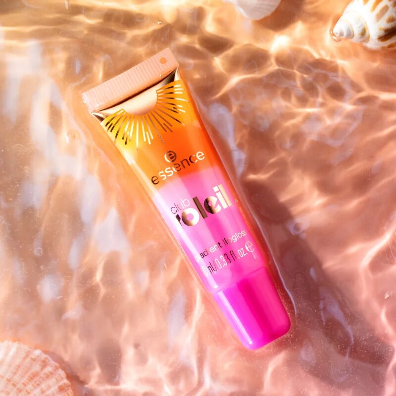 Essence club SOLEIL блясък за устни цвят 01 Heatwave Kiss 10 мл.