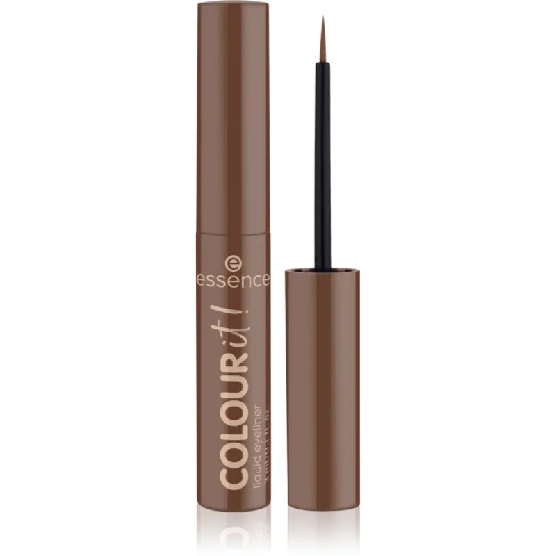 Essence COLOUR it! течни очни линии цвят 05 Chocolate Brown 3 мл.