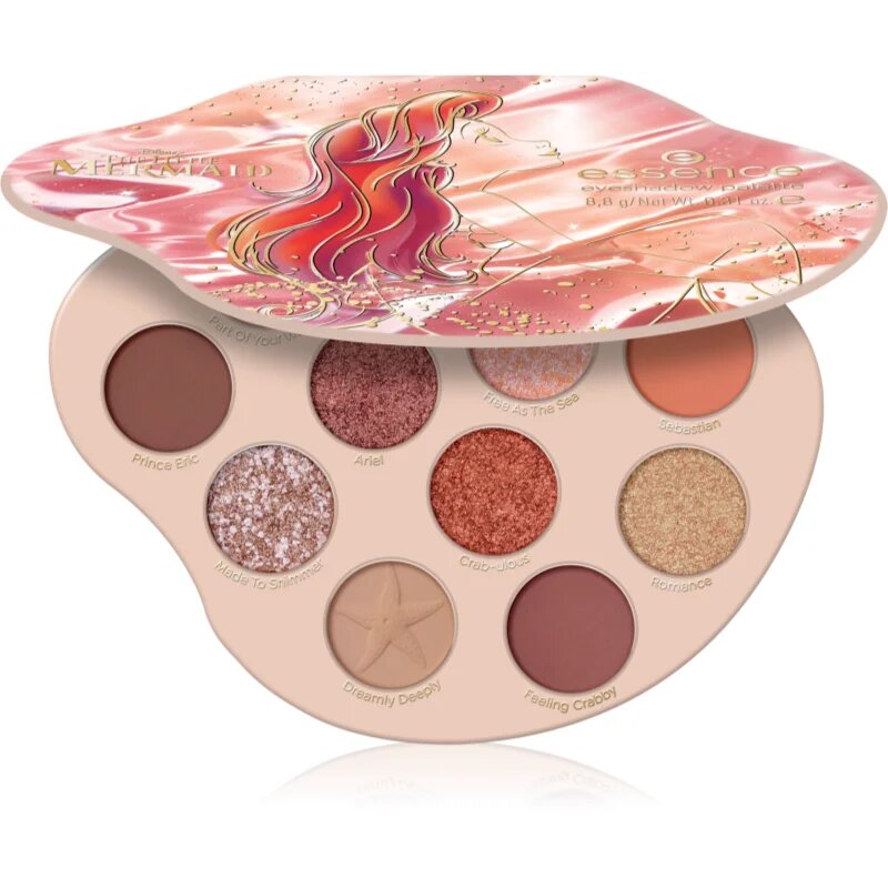 Essence Disney The Little Mermaid палитра сенки за очи цвят 8.8 гр.
