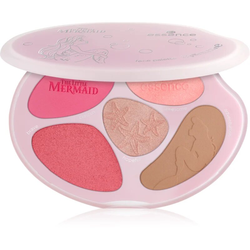 Essence Disney The Little Mermaid палитра за лице цвят 01 The World Is My Oyster! 8.9 гр.