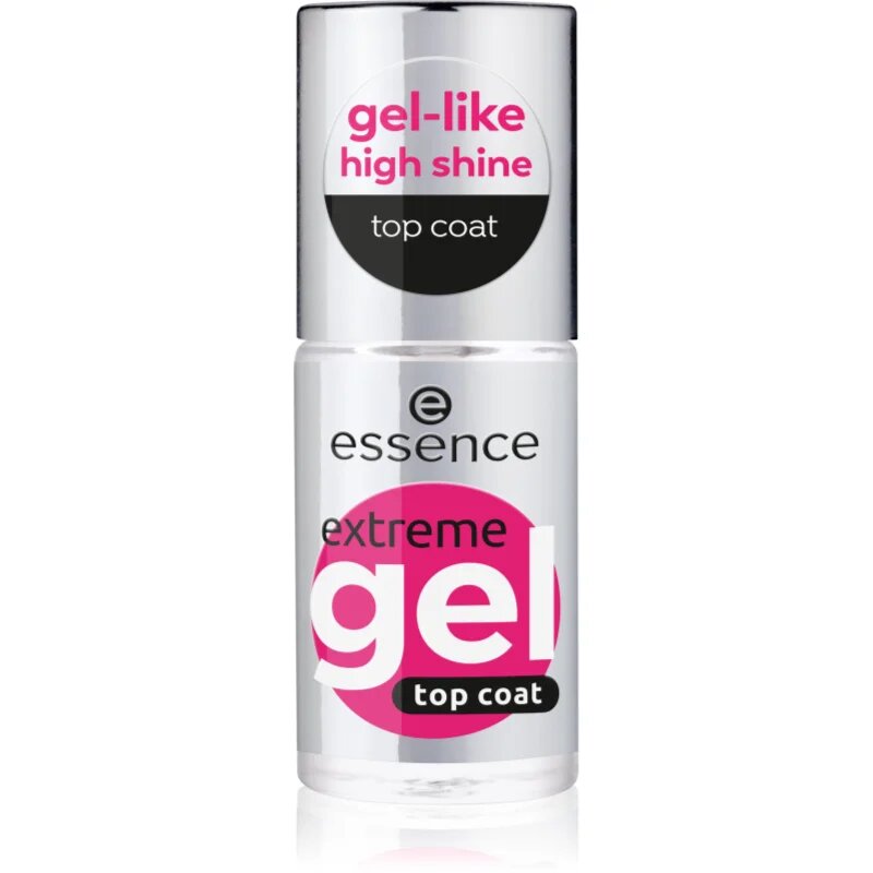 Essence Extreme Gel гел топ лак за нокти цвят 01 Gloss to Glow 8 мл.