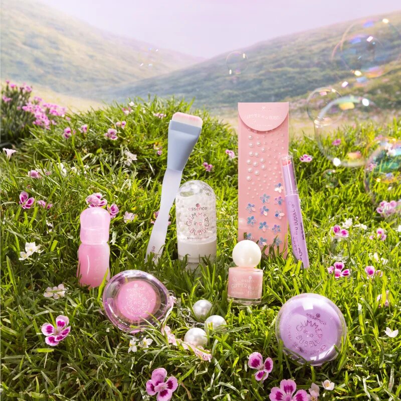Essence GLIMMER IN A BUBBLE лепенки за лице 01 Glimmer Glow Up 100 бр.