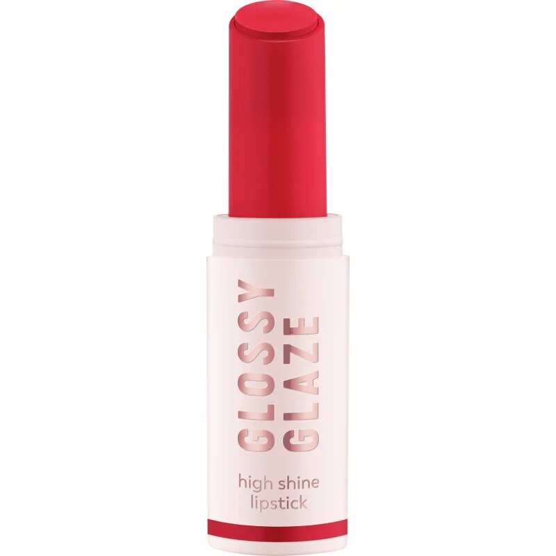 Essence Glossy Glaze червило със силен блясък цвят 04 Red-dy For The Day 1.9 гр.