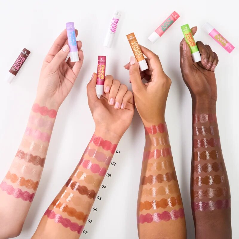 Essence Juicy Bomb балсам за устни цвят 08 Cherrything I Want 2 гр.
