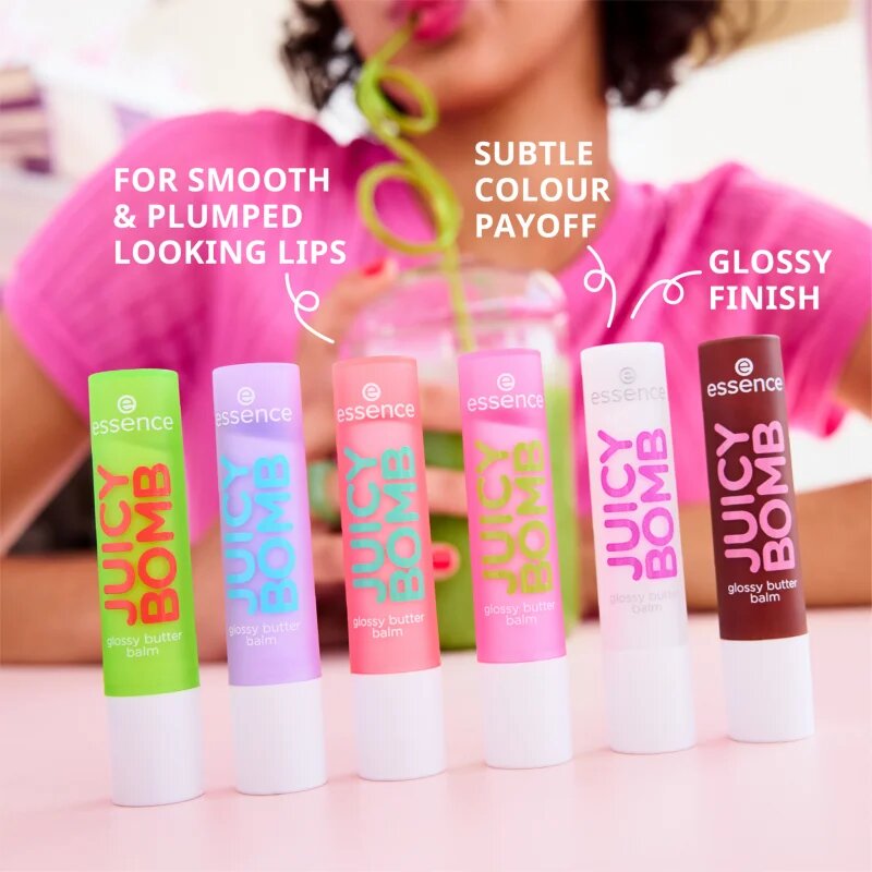 Essence Juicy Bomb балсам за устни цвят 08 Cherrything I Want 2 гр.
